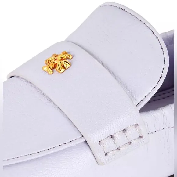 Tory Burch Ballet Leather Loafer in Lavender, New, Size 8 - Picture 3 of 16